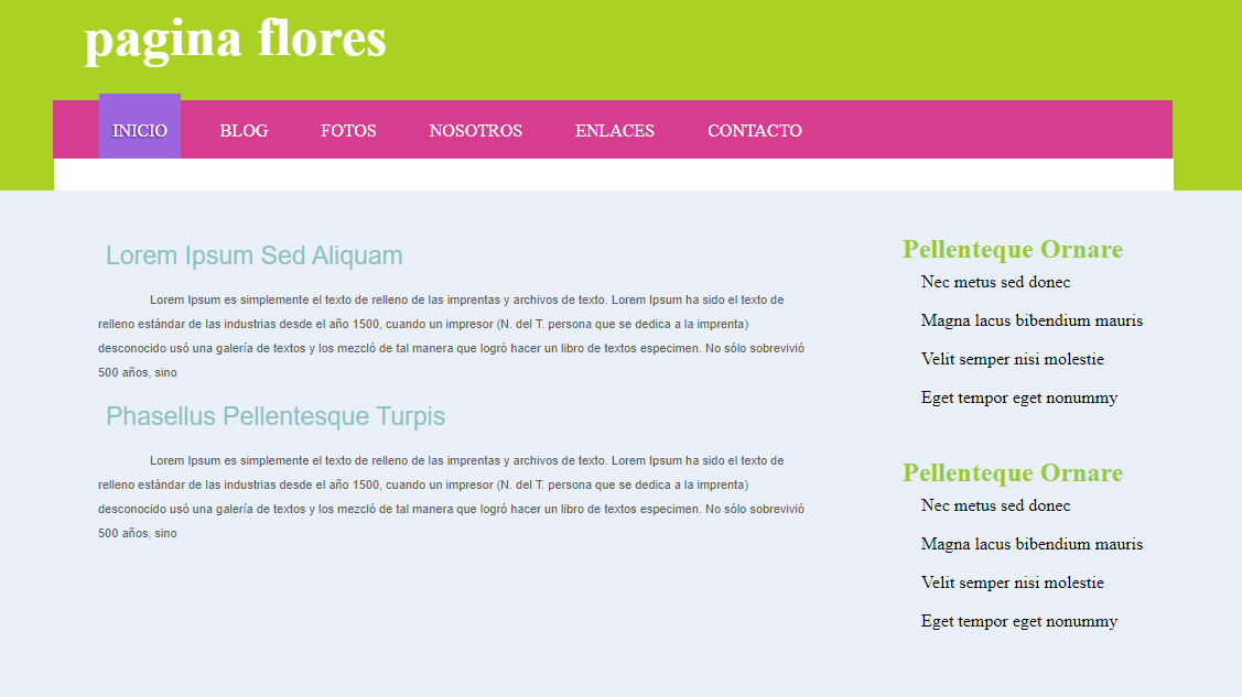 PAGINA FLORES